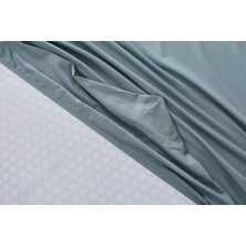 Doqu Home Colourful Fitted Çarşaf Çift Kişilik - Yeşil