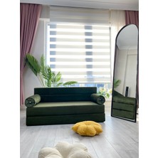 Minness  Katlanır Koltuk & Katlanır Yatak-Baby Face Kumaş 120*200 &oturum Yüksekliği 29CM