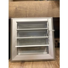 Ecovent 23X23 Alüminyum Menfez Yüzeysel Hareketli Mat Eloksal