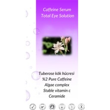 Barbaris Aydınlatıcı Çevresi Bakım Serumu (%2 Saf Kafein + Niacinamide) 30ML