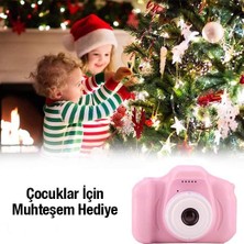 Polham 1080P 8gb Hafıza Kartlı Fotoğraf ve Video Kamerası, Oyunlu, Çoklu Filtreli Kamera, 1000MAH Şarjlı