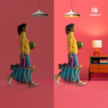 75W Renkli Ambiyans E27 Akıllı Ampul (G95) Matter, Google Home, Alexa Uyumlu