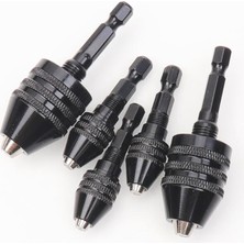 Liyao 0.3-6.5mm 0.3-3.6mm Anahtarsız Matkap Chuck Elektrikli Matkap Uçları Adaptörü Motor Mili Mini Chuck 1/4 "hex Shank Hızlı Değişim Adaptörü Dönüştürücü (Yurt Dışından)