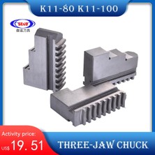 Liyao K11-130 R Ayna Üç Çeneli K11-80 K11-100 K11-125 K11-130 K11-160 K11-200 Üniversal Üç Çeneli Ayna Kart Ayağı 3 Adet/takım Mekanik Torna (Yurt Dışından)