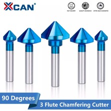 Liyao 40MM Xcan Pah Kırma Kesici 3 Flüt 90 Derece Havşa Matkap Ucu 4.5-50MM Hss Çelik Ahşap Metal Delik Kesici Metal Delme Araçları (Yurt Dışından)
