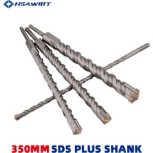 Liyao 25MM, Yuvarlak 350MM 350MM Uzun Duvarcılık Matkap Ucu Sds Artı Elektrikli Çekiç Için Şaft Tungsten Karbür Çapraz Uç Çapı 10 Ila 32 mm (Yurt Dışından)