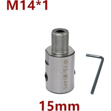 Liyao 15MM 8-19MM Biyel M14 Paslanmaz Çelik Konu Adaptörü K01-50/63 K02-50/63 Mini Torna Aynası Güç Aracı Aksesuarları (Yurt Dışından)