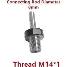 Liyao 8mm Düz 8mm 10MM 12MM 14MM 15MM 16MM 19MM Adaptör M14 * 1 Biyel Konnektör Burç Ağaç Işleme Aynası Torna Tezgah Değirmeni Dıy (Yurt Dışından)