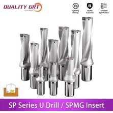 Liyao C32-D26-SP07 3D Kalite Grt Sp Serisi Matkap Uçları Insert Matkap Metal Matkap Uçları 13MM-50MM Derinlik 2d 3D 4d 5d U Matkap Makinaları Tornalar Cnc Su (Yurt Dışından)