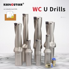 Liyao C32-25.5-WC05 4d Wc Serisi C20 C25 C32 C40 Matkap Uçları Insert Matkap Metal Matkap Uçları 11MM-49MM Derinlik Endekslenebilir U Matkap Makineleri Tornalar Cnc Su (Yurt Dışından)