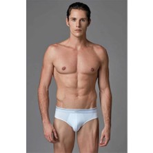 Eros ERS007 Compact Erkek Slip (İkili Paket) - Beyaz