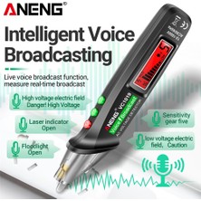 Aneng 1AC-D Aneng VC1019 Akıllı Ses Yayını Test Cihazı Kalem 12V-1000V Kızılötesi Sensör Konumlandırma Gerilim Test Cihazı Elektrik Teli Dedektörü (Yurt Dışından)