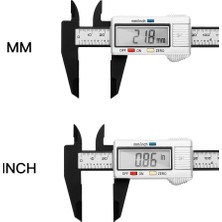 Liyao 100MM Siyah 0-150MM Sürmeli Dijital Kumpas Ölçme Aracı Kumpaslar Elektronik Mikrometre Ölçme Aracı Derinlik Ölçer Enstrüman Pakometre (Yurt Dışından)