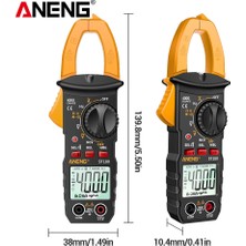 Liyao ST180 Kırmızı ST180 4000 Sayım Dijital Pens Metre Ac Akım Multimetre Ampermetre Gerilim Test Cihazı Araba Amp Hz Kapasite Ncv Ohm Aracı (Yurt Dışından)