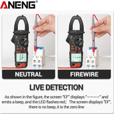 Liyao ST180 Kırmızı ST180 4000 Sayım Dijital Pens Metre Ac Akım Multimetre Ampermetre Gerilim Test Cihazı Araba Amp Hz Kapasite Ncv Ohm Aracı (Yurt Dışından)