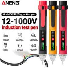 ANENG Siyah Aneng VC1010 Dijital Gerilim Dedektörleri 12-1000V Volt Akım Elektrik Test Kalemi Ac/dc Temassız Kalem Test Cihazı Ölçer 2020 Yeni (Yurt Dışından)