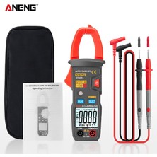 ANENG ST183 Aneng ST183 Dijital Kelepçe Ampermetre Pense Ac Akım 6000 Sayım True Rms Dc/ac Gerilim Test Cihazı Hz Kapasite Ncv Ohm Pens Metre (Yurt Dışından)