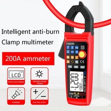 Liyao Temel Multimetre Huajıayı Dijital Pens Metre Mini Multimetre Dijital Tonometre Pense Ampermetre Araçları Akım Temperaturetest Ncv Otomatik Aralığı (Yurt Dışından)