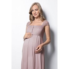 Monamise 18439 Hamile Lohusa Gecelik - Vizon