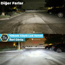 C9 Toyota Corolla 2004-2012 Şimşek Etkili Sis LED Xenon Far Ampulü