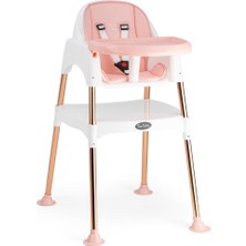 Pierre Cardin Cookıe Sılver Mama Sandalyesi Rose Gold