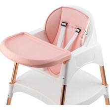 Pierre Cardin Cookıe Sılver Mama Sandalyesi Rose Gold