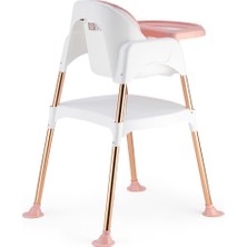 Pierre Cardin Cookıe Sılver Mama Sandalyesi Rose Gold