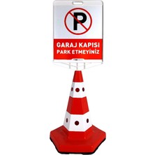 Garaj Kapısı Park Etmeyiniz Klasik Kedi Gözü Koni Seti Trafik Dubası