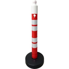 Dubalı Uyarı Dikmesi 110 x 1200 mm Reflektifli 10`lu Set