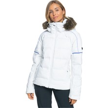 Roxy Snowblizzard Kadın Beyaz Snowboard Ceketi