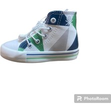 Benetton Çocuk Spor Ayakkabı BN-30809 Lacivert Yesil