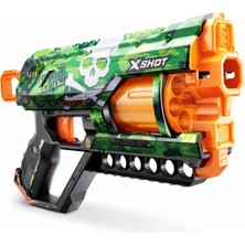 X Shot X-Shot Skins Griefer 12 Mermili Sünger Dart Atan Tabanca 32 cm - Camo