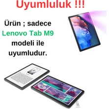 Coolacs Lenovo Tab M9 ile Uyumlu Kırılmaz Tablet Temperli Cam Ekran Koruyucu