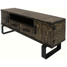 Ntconcept Voha Masif Ahşap Tv Stand - (Genişlik 140CM)