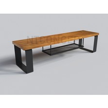 Ntconcept Tore Masif Ahşap Tv Stand - (Genişlik 220CM)
