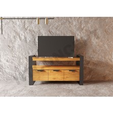 Ntconcept Vivien Masif Ahşap Tv Stand - (Genişlik 120CM)