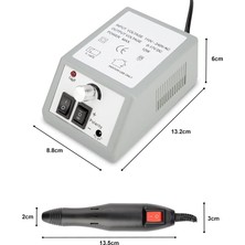 3Danlu 75 Adet Mix Dmoley Elektrikli Pedikür Makinesi Tırnak Matkap Makinesi Elektrikli Manikür Matkaplar Aksesuar Pedikür Seti Tırnak Matkap Uçları Tırnak Araçları (Yurt Dışından)