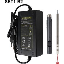 Liyao Set 1-B2 SH72 65W Mini Elektrikli Havya Ayarlanabilir Sıcaklık Taşınabilir Lehim Kaynak Istasyonu Sh-K Ku Bc2 C4 Ipucu W/güç Kaynağı (Yurt Dışından)