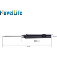 Liyao Sh-Bc2 Tip Ab SH72 Mini Elektrikli Havya Ayarlanabilir Sıcaklık Taşınabilir Lehim Kaynak Istasyonu, 24V 3A Güç Kaynağı ile 220-400 ℃ (Yurt Dışından)