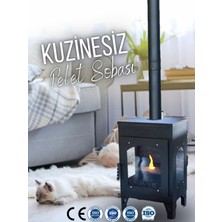 OZYSTOVE Kuzinesiz Pelet Sobası