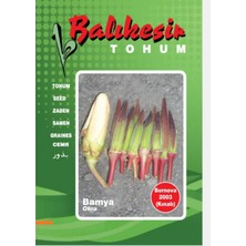Balıkesir Tohum Bornava Kınalı Bamya