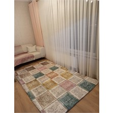 Espical Home Ipek Kadife Kumaştan Lastikli Halı Örtüsü