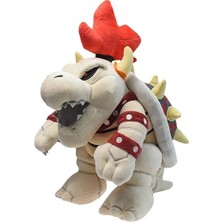 Hailea Zaox 33CM Super Mario Skeleton Bowser Dragon Peluş Oyuncak (Yurt Dışından)