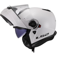 Ls2 Strobe 2 Beyaz Kask