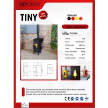 OZYSTOVE Tiny Pelet Sobası