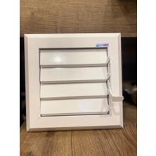 Ecovent 50X52 Alüminyum Menfez Yüzeysel Hareketli Beyaz