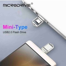 Microdrive 256GB. Type-C ve USB Flash Bellek Çift Girişli Metal Sağlam Orjinal