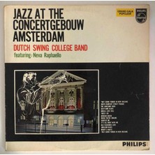 Dutch Swing College Band Featuring Neva Raphaello Azz At The Concertgebouw Plak (Orjinal 1964 Hollanda Dönem Baskı)