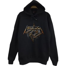 The Fame Metallica, Saw, Rock Metal Grup Kapüşonlu Sweatshirt Hoodie