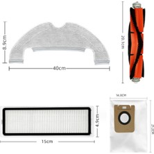 Decisive 22 Adet Bot D10 Plus RLS3D/Z10 PRO/L10 Plus Robotlu Süpürge Parçaları Ana Yan Fırça Filtre Paspas Toz Torbası (Yurt Dışından)